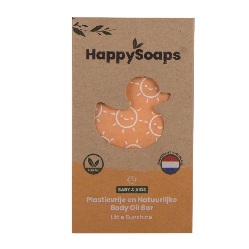 HappySoaps - Body oil bar - Little sunshine - baby en kids